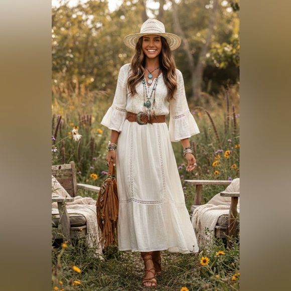 Rag & Bone Cream Straw Hat - Picture 8 of 8